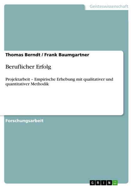 Produktbild: Beruflicher Erfolg