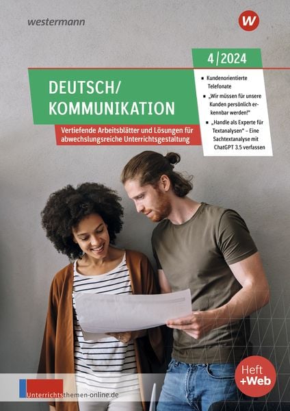 Produktbild: Unterrichtsthemen Deutsch/Kommunikation. Ausgabe 4/2024