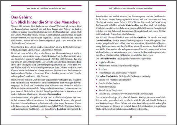 Produktbild: Auch das Lernen kann man lernen