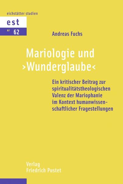Produktbild: Mariologie und "Wunderglaube"