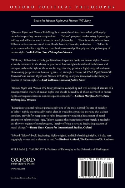 Produktbild: Human Rights and Human Well-Being