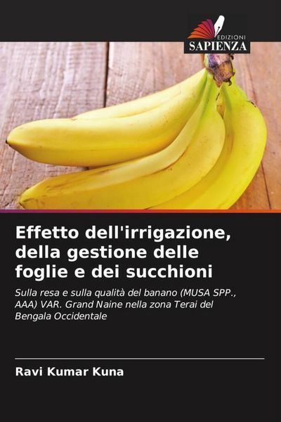 Produktbild: Effetto dell'irrigazione, della gestione delle foglie e dei succhioni