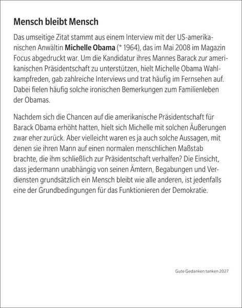 Produktbild: Gute Gedanken tanken Tagesabrei&szlig;kalender 2027 - Denkanst&ouml;&szlig;e f&uuml;r das ganze Jahr