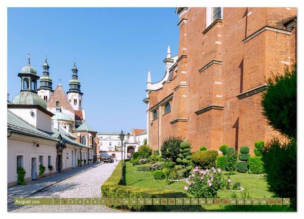 Produktbild: Krakau. Ein Spaziergang durch Polens kulturelles Herz (hochwertiger Premium Wandkalender 2026 DIN A2 quer), Kunstdruck in Hochglanz