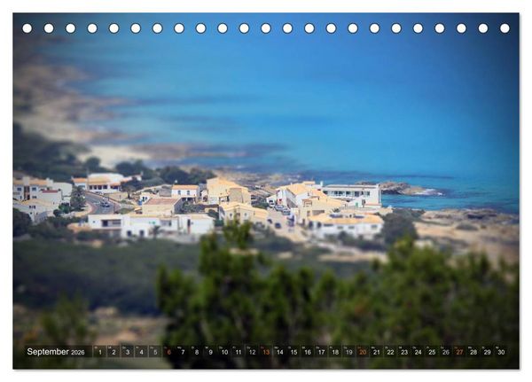 Produktbild: Formentera - Karibik im Mittelmeer (Tischkalender 2026 DIN A5 quer), CALVENDO Monatskalender