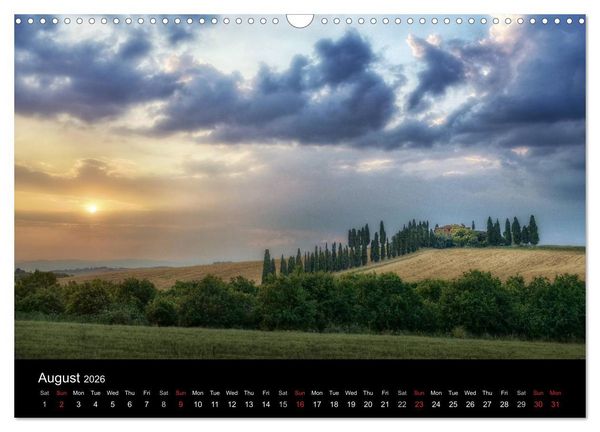 Produktbild: Magical Tuscany and Liguria (Wall Calendar 2026 DIN A3 landscape), CALVENDO 12 Month Wall Calendar