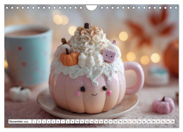 Produktbild: Kawaii-Gl&uuml;cksmomente (Wandkalender 2026 DIN A4 quer), CALVENDO Monatskalender