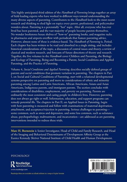 Produktbild: Handbook of Parenting