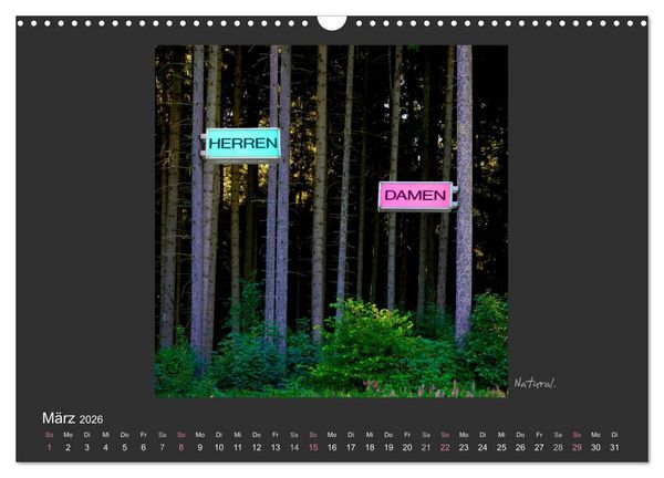 Produktbild: Schwarzwald. Anders. (Wandkalender 2026 DIN A3 quer), CALVENDO Monatskalender