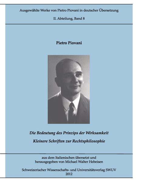 Produktbild: Piovani-Edition Bd. 8
