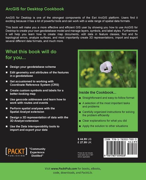 Produktbild: ArcGIS for Desktop Cookbook