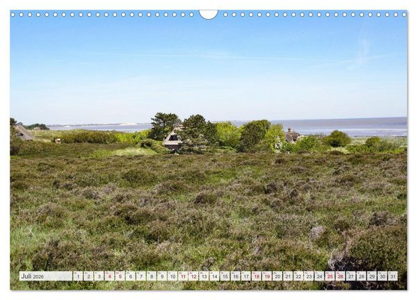 Produktbild: Vielf&auml;ltiges Sylt - Mehr als Strand (Wandkalender 2026 DIN A3 quer), CALVENDO Monatskalender