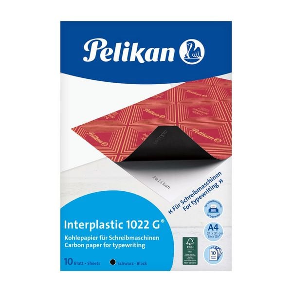PELIKAN Kohlepapier für Schreibmaschinen Interplastik 1022 G