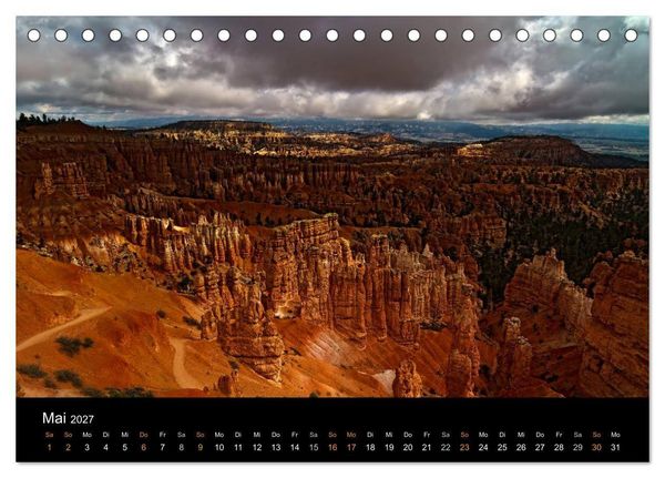 Produktbild: USA - Grandioser S&uuml;dwesten (Tischkalender 2027 DIN A5 quer), CALVENDO Monatskalender