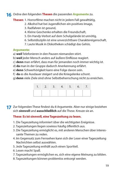 Produktbild: Er&ouml;rterung. Aufsatz 8.-11. Klasse, A5-Heft