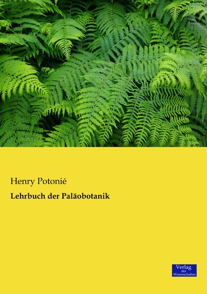 Produktbild: Lehrbuch der Pal&auml;obotanik