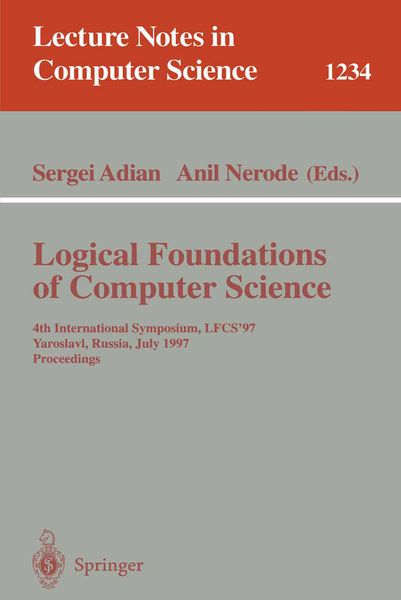 Produktbild: Logical Foundations of Computer Science