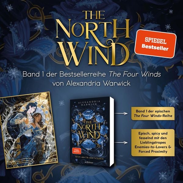 Produktbild: The North Wind &ndash; Reich aus Eis und Schatten (The Four Winds 1)