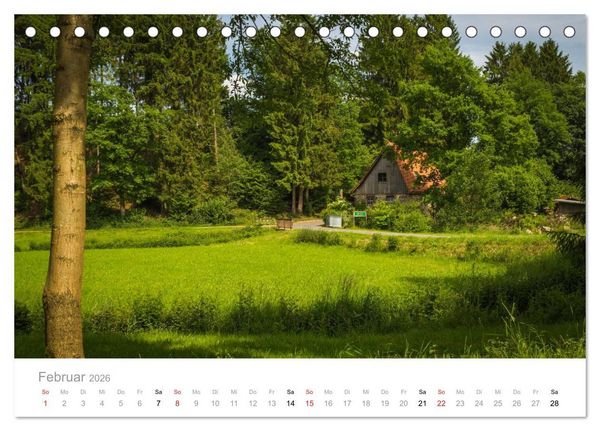 Produktbild: M&auml;rkisches Sauerland (Tischkalender 2026 DIN A5 quer), CALVENDO Monatskalender