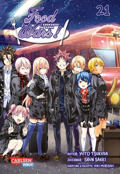 Food Wars - Shokugeki No Soma 21, Taschenbuch von Yuto Tsukuda,Shun Saeki,Yuki Morisaki, Carlsen, 978-3-551-77899-4