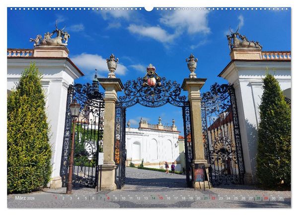 Produktbild: Mikulov in Tschechien (hochwertiger Premium Wandkalender 2026 DIN A2 quer), Kunstdruck in Hochglanz