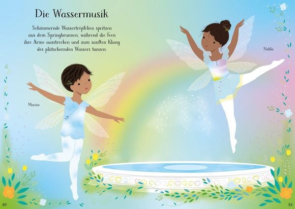 Produktbild: Mein erstes Anziehpuppen-Stickerbuch: Flora, die kleine Feen-Ballerina