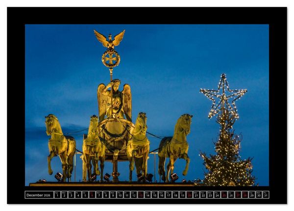 Produktbild: Berlin. 2026 (Wall Calendar 2026 DIN A3 landscape), CALVENDO 12 Month Wall Calendar