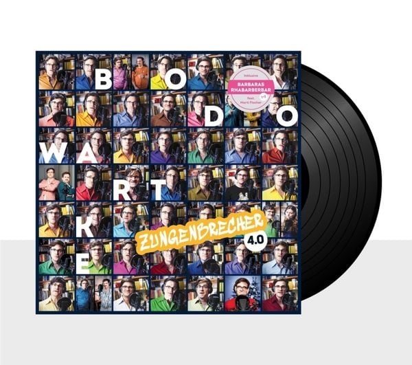 Produktbild: Zungenbrecher 4.0,1 Schallplatte (schwarzes Recycling-Vinyl)