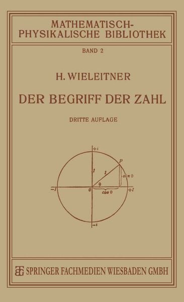 Produktbild: Der Begriff der Zahl in Seiner Logischen und Historischen Entwicklung