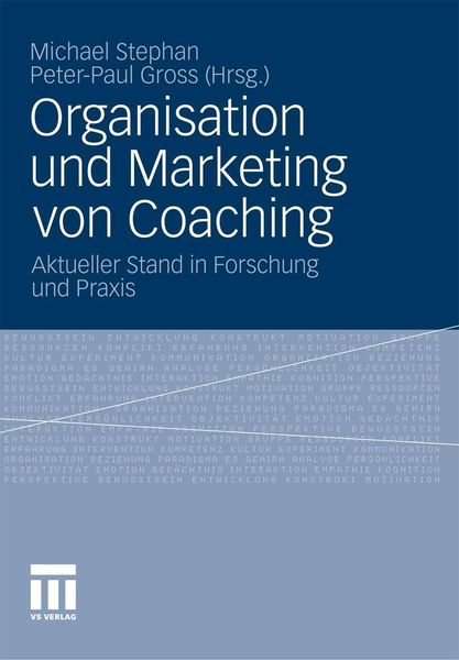 Produktbild: Organisation und Marketing von Coaching