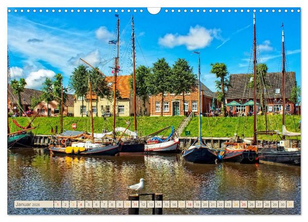 Produktbild: Reise an die Nordsee - Carolinensiel (Wandkalender 2026 DIN A3 quer), CALVENDO Monatskalender