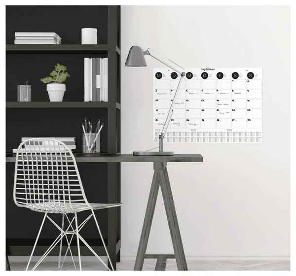 Produktbild: Sigel H6550 Schreibunterlage Monatsplan 2026, 2027, 2028 Wei&szlig;, Schwarz (B x H) 59.5 cm x 41 cm 12 Blatt 1 St.