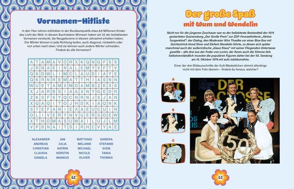 Produktbild: Die 70er R&auml;tselbuch