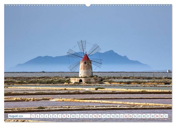 Produktbild: Sizilien - Italien mal anders (hochwertiger Premium Wandkalender 2026 DIN A2 quer), Kunstdruck in Hochglanz
