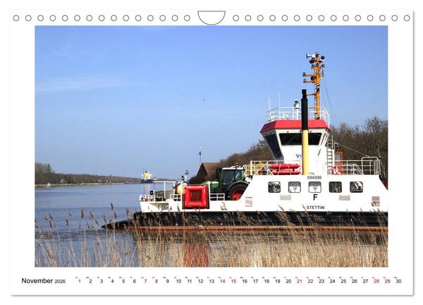 Produktbild: Zwischen Hochdonn & Brunsb&uuml;ttel: P&ouml;tte gucken am Kanal (Wandkalender 2026 DIN A4 quer), CALVENDO Monatskalender