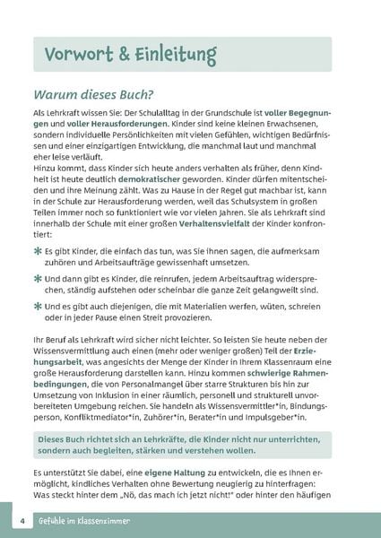 Produktbild: Gef&uuml;hle im Klassenzimmer - Strategien f&uuml;r herausforderndes Verhalten und kindgerechte Kommunikation in der Grundschule