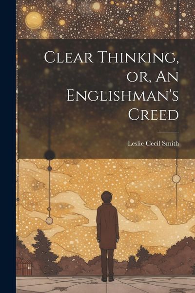 Produktbild: Clear Thinking, or, An Englishman's Creed