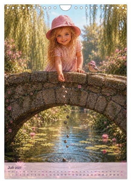 Produktbild: Little Denise (Wandkalender 2027 DIN A4 hoch), CALVENDO Monatskalender