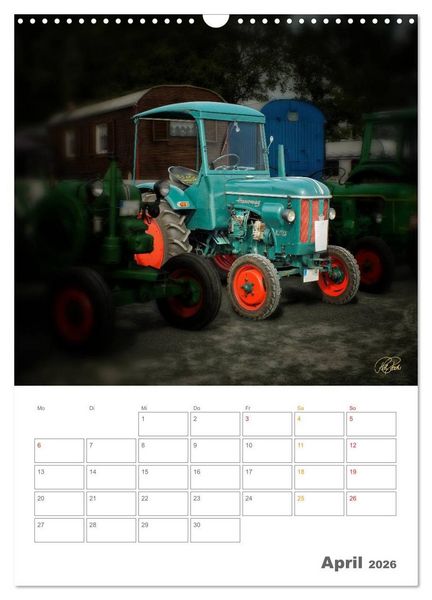 Produktbild: Oldtimer - mein Trecker (Wandkalender 2026 DIN A3 hoch), CALVENDO Monatskalender