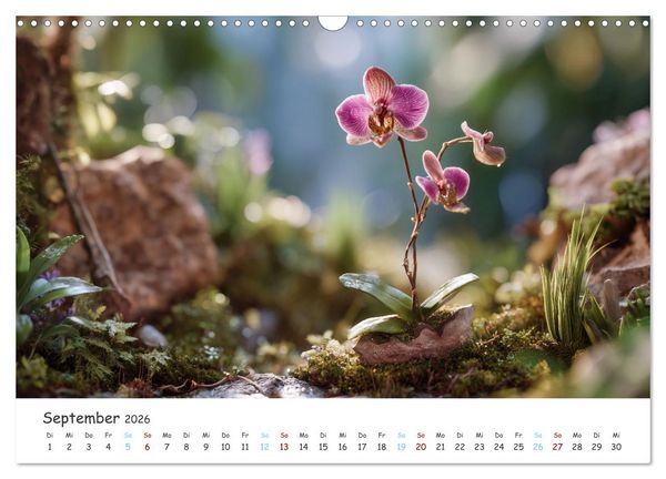 Produktbild: Im Schatten der Orchidee (Wandkalender 2026 DIN A3 quer), CALVENDO Monatskalender