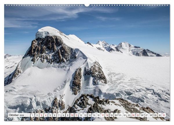 Produktbild: Matterhorn - Eiger, M&ouml;nch und Jungfrau: Rund um die zeitlosen Gipfel (hochwertiger Premium Wandkalender 2026 DIN A2 quer), Kunstdruck in Hochglanz