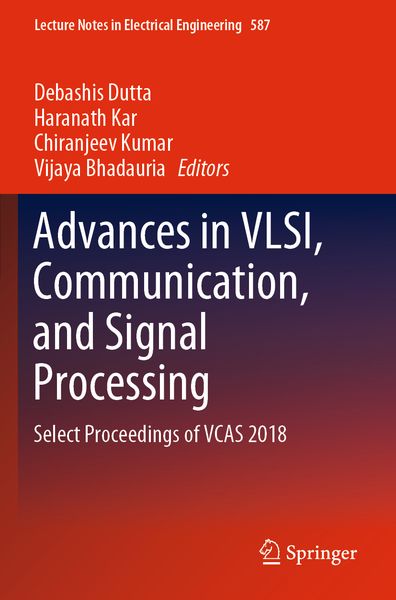 Produktbild: Advances in VLSI, Communication, and Signal Processing