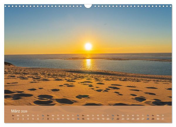 Produktbild: Die Bretagne - Sonne und das Meer (Wandkalender 2026 DIN A3 quer), CALVENDO Monatskalender