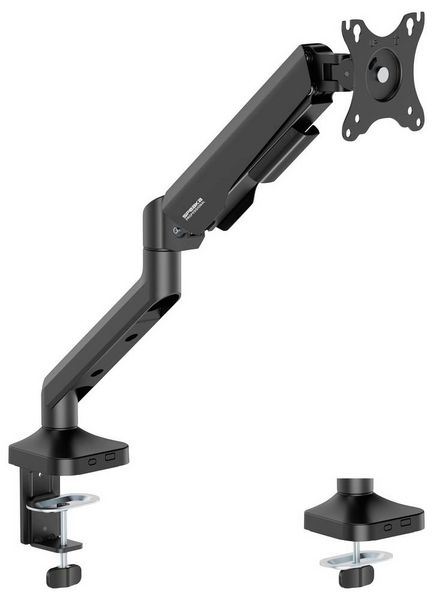 Produktbild: SpeaKa Professional SP-MM-1030 Monitor-Tischhalterung 1 Display(s) 43,2 cm (17") - 101,6 cm (40") Schwarz H&ouml;henverstellbar, Neigbar, Schwenkbar