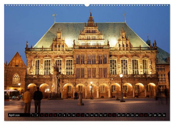 Produktbild: Deutsche Hansest&auml;dte (Wandkalender 2026 DIN A2 quer), CALVENDO Monatskalender