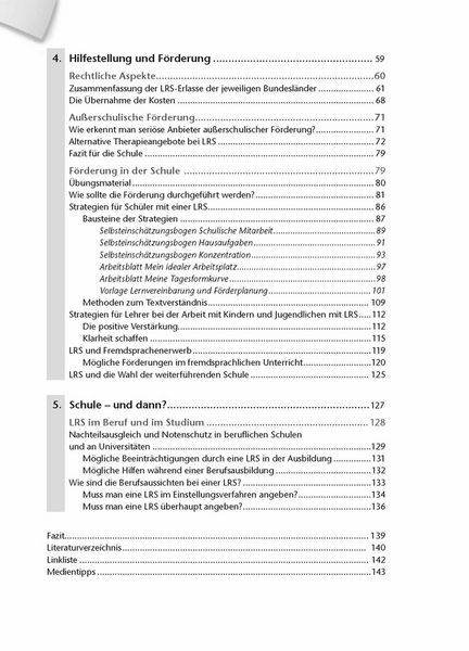Produktbild: LRS in der Sek. &Iota;