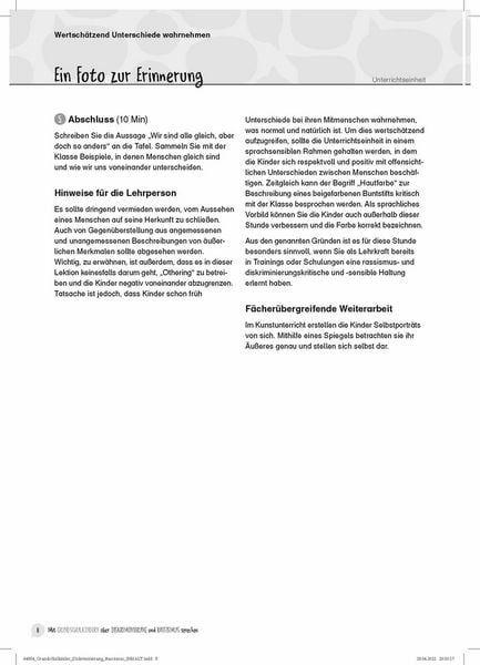 Produktbild: Mit Grundschulkindern &uuml;ber Diskriminierung und Rassismus sprechen