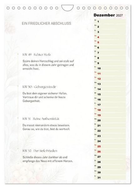 Produktbild: SEELENKOMPASS (Wandkalender 2027 DIN A4 hoch), CALVENDO Monatskalender