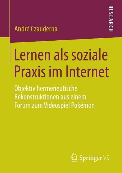 Produktbild: Lernen als soziale Praxis im Internet