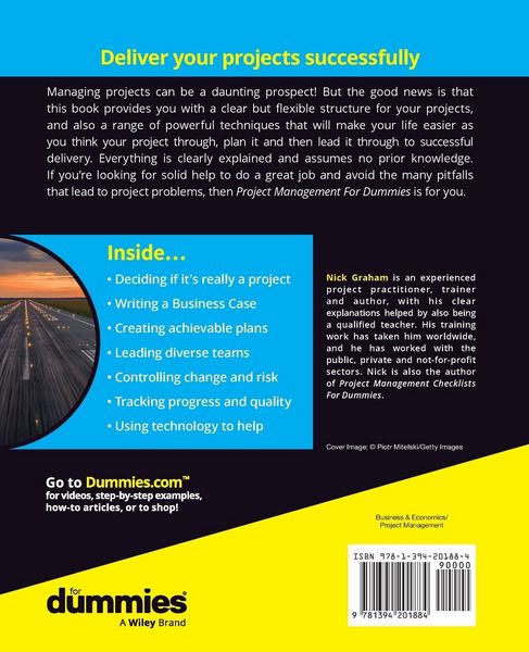 Produktbild: Project Management For Dummies - UK